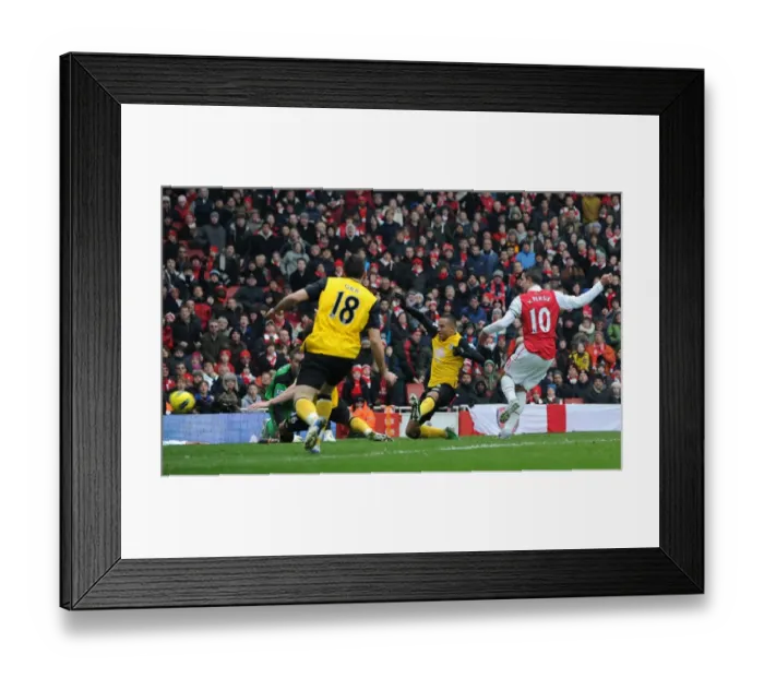 Framed Print : Robin van Persie Scores Brace Against Blackburn Rovers, 2011-12 Premier League Framed Print : Robin van Persie Scores Brace Against Blackburn Rovers, 2011-12 Premier League