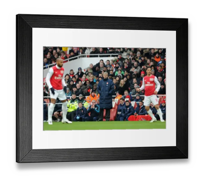 Framed Print : Arsene Wenger Leads Arsenal Against Blackburn Rovers in Premier League (2011-12) Framed Print : Arsene Wenger Leads Arsenal Against Blackburn Rovers in Premier League (2011-12)