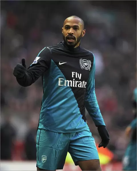 Thierry Henry (Arsenal). Sunderland 1: 2 Arsenal. Barclays Premier League