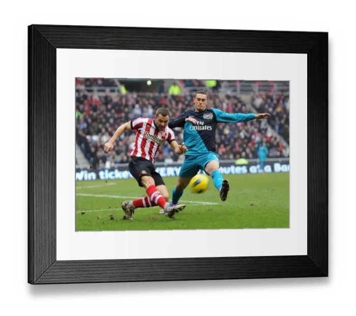 Framed Print : Thomas Vermaelen's Brilliant Performance Leads Arsenal to a 2-1 Victory over Sunderland in the Premier League Framed Print : Thomas Vermaelen's Brilliant Performance Leads Arsenal to a 2-1 Victory over Sunderland in the Premier League