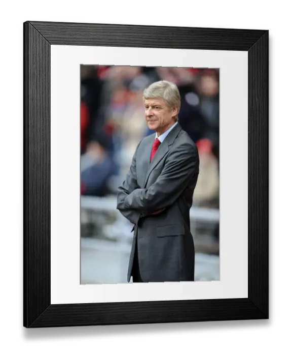Framed Print : Arsene Wenger and Arsenal Secure a 2-1 Victory over Sunderland in the Premier League (Nov 2, 2012)