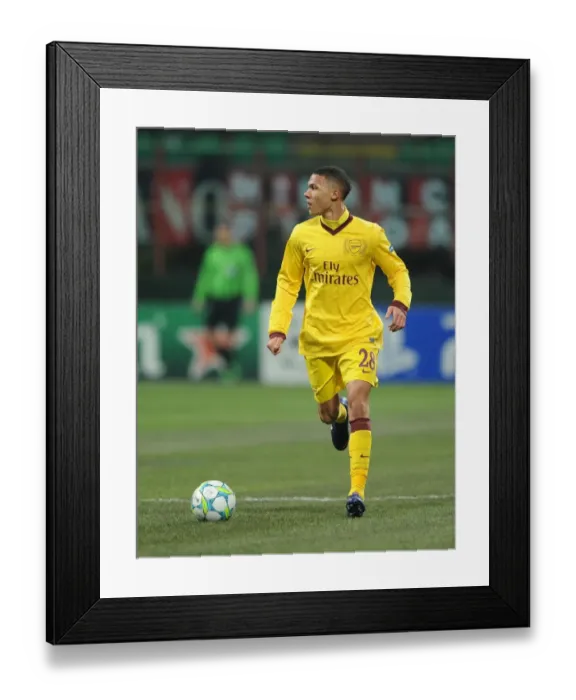 Framed Print : Kieran Gibbs in Action: Arsenal vs AC Milan, 2011-12 UEFA Champions League Framed Print : Kieran Gibbs in Action: Arsenal vs AC Milan, 2011-12 UEFA Champions League