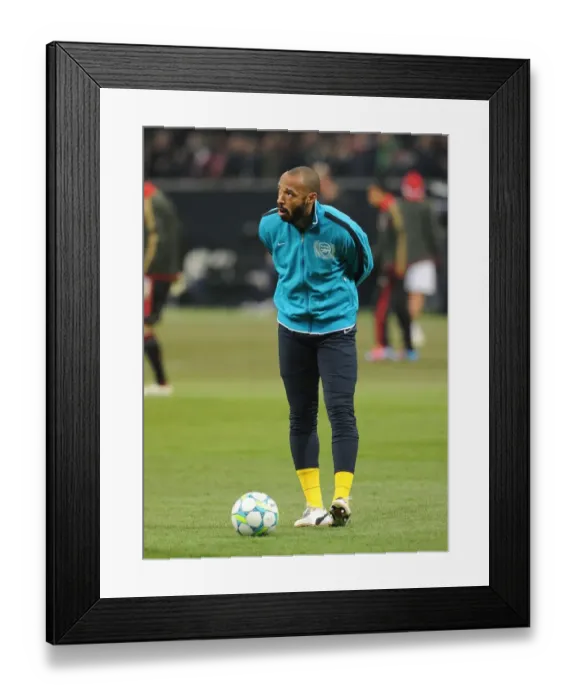 Framed Print : Thierry Henry: A Champions League Rivalry - Arsenal vs. AC Milan (2011-2012)