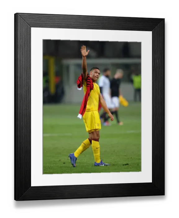 Framed Print : Alex Oxlade-Chamberlain Bids Farewell: AC Milan vs Arsenal, UEFA Champions League 2012 Framed Print : Alex Oxlade-Chamberlain Bids Farewell: AC Milan vs Arsenal, UEFA Champions League 2012
