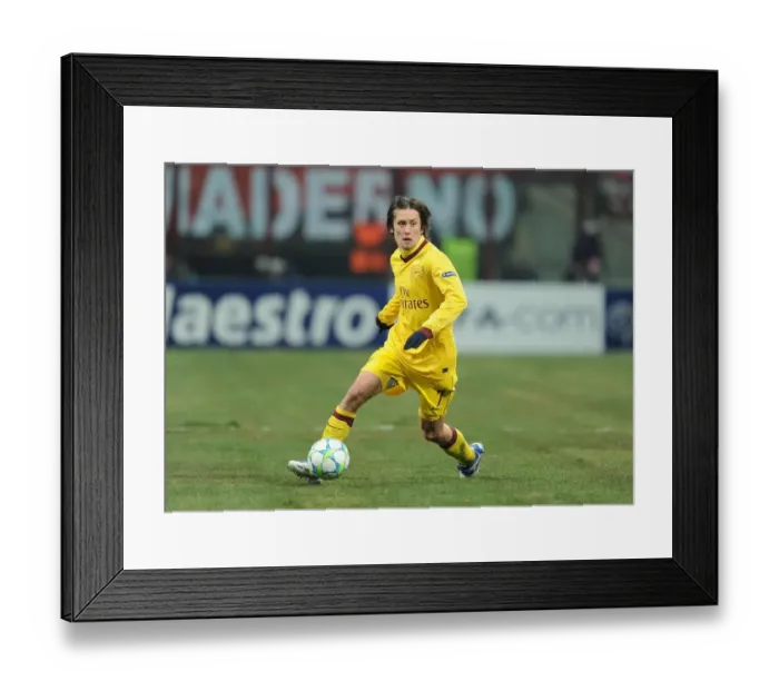 Framed Print : Tomas Rosicky: Arsenal's Star Performance Against AC Milan in UEFA Champions League (2012) Framed Print : Tomas Rosicky: Arsenal's Star Performance Against AC Milan in UEFA Champions League (2012)