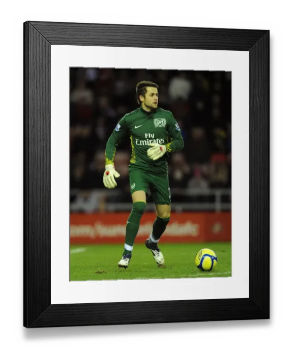 Framed Print : Lukasz Fabianski: Arsenal's FA Cup Guardian at Sunderland (2012)