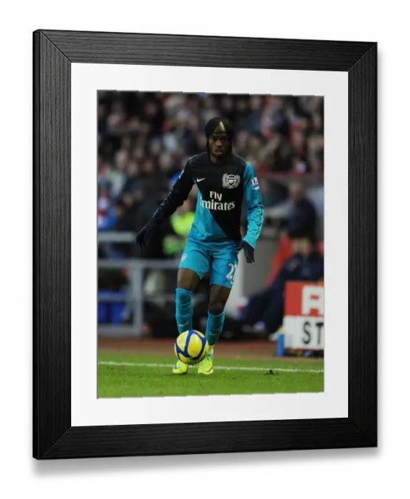 Framed Print : Gervinho in Action: Arsenal vs. Sunderland, FA Cup 2011-12
