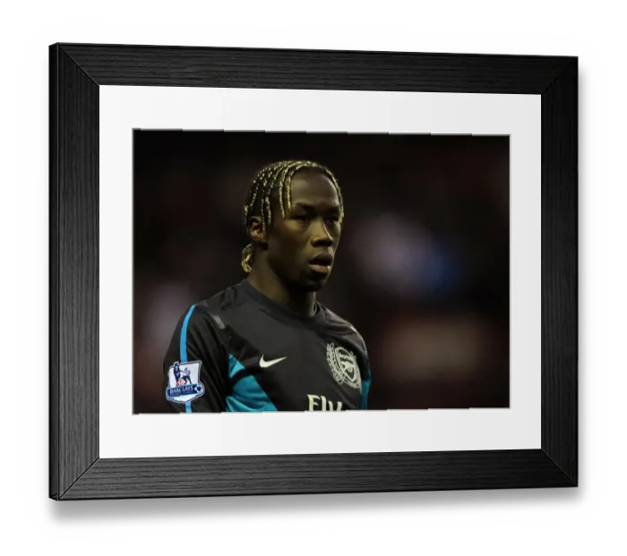 Framed Print : Bacary Sagna at Stadium of Light: Arsenal's FA Cup Victory Over Sunderland (2-0)