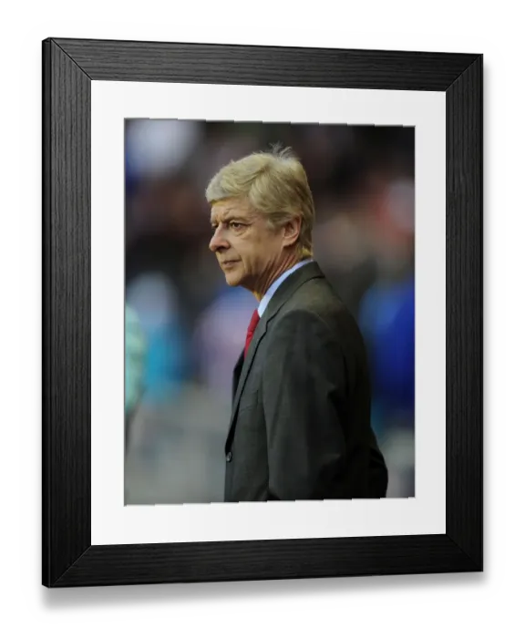 Framed Print : Arsene Wenger Leads Arsenal in FA Cup Fifth Round Clash against Sunderland
