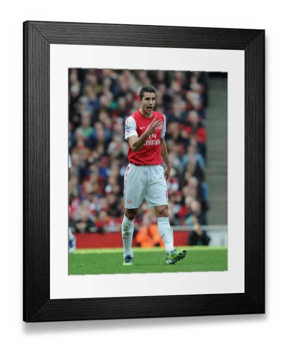Framed Print : Robin van Persie's Intense Rivalry: Arsenal vs. Tottenham, 2011-12 Premier League Clash Framed Print : Robin van Persie's Intense Rivalry: Arsenal vs. Tottenham, 2011-12 Premier League Clash