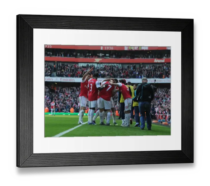 Framed Print : Arsenal's Glory: Rosicky's Hat-trick Celebration vs. Tottenham (2011-12) Framed Print : Arsenal's Glory: Rosicky's Hat-trick Celebration vs. Tottenham (2011-12)