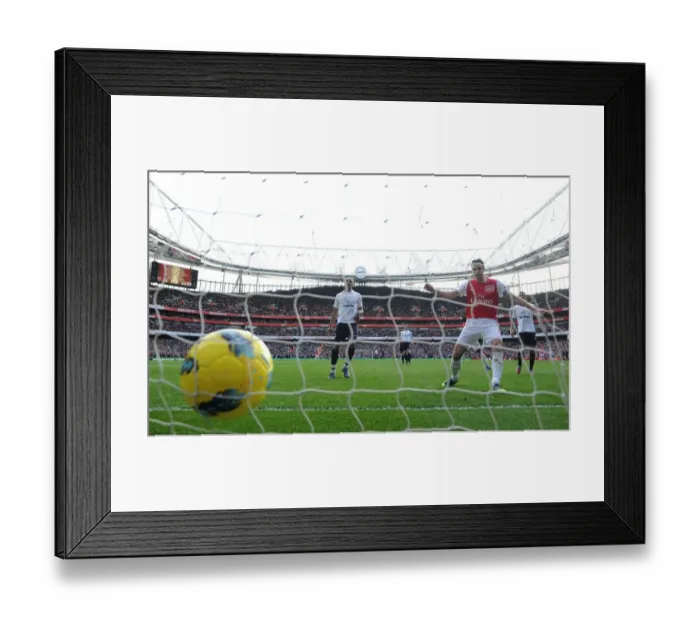 Framed Print : Van Persie's Third: Rosicky's Strike Against Tottenham (2011-12)