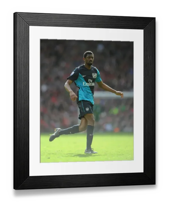 Framed Print : Abou Diaby: Battle at Anfield (2011-12)