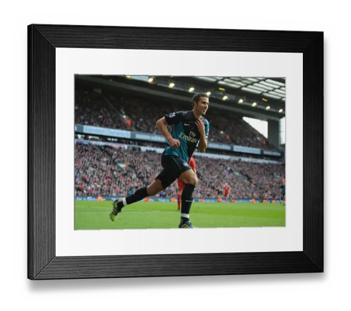 Framed Print : Robin van Persie's Unforgettable Strike: Liverpool vs. Arsenal, Premier League 2011-12 Framed Print : Robin van Persie's Unforgettable Strike: Liverpool vs. Arsenal, Premier League 2011-12