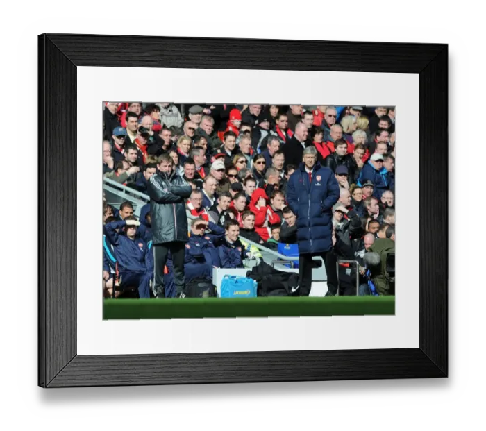 Framed Print : Wenger vs. Dalglish: A Premier League Showdown (Liverpool v Arsenal, 2012)