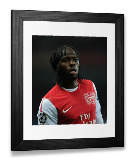 Framed Print : Arsenal's Dominant Display: Gervinho Scores in 3-0 UEFA Champions League Victory over AC Milan Framed Print : Arsenal's Dominant Display: Gervinho Scores in 3-0 UEFA Champions League Victory over AC Milan