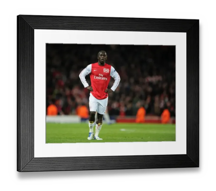 Framed Print : Arsenal's Triumph: 3-0 Over AC Milan in Champions League Round of 16 (Bacary Sagna's Emirates Moment) Framed Print : Arsenal's Triumph: 3-0 Over AC Milan in Champions League Round of 16 (Bacary Sagna's Emirates Moment)