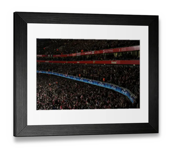 Framed Print : Arsenal FC v AC Milan - UEFA Champions League Round of 16 Framed Print : Arsenal FC v AC Milan - UEFA Champions League Round of 16