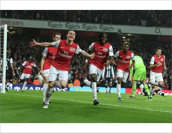 Robin van Persie's Brace: Arsenal's Win Against Newcastle United (2011-12)