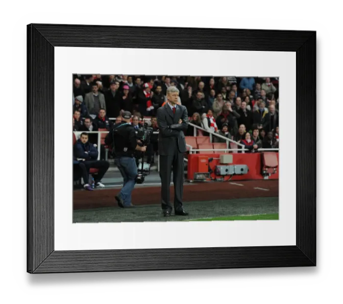 Framed Print : Arsene Wenger, Arsenal Manager: Arsenal v Newcastle United, Premier League 2011-12