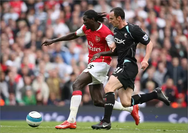 Emmanuel Adebayor (Arsenal) Andrew O Brien (Bolton)