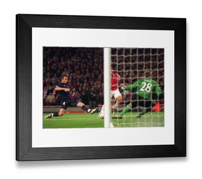 Framed Print : Theo Walcott scores his 2nd goal, Arsenals 5th, past Martin Vaniak (Slavia) Framed Print : Theo Walcott scores his 2nd goal, Arsenals 5th, past Martin Vaniak (Slavia)