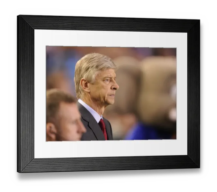 Framed Print : Arsene Wenger at Goodison Park: Everton vs. Arsenal, Premier League 2011-12 Framed Print : Arsene Wenger at Goodison Park: Everton vs. Arsenal, Premier League 2011-12