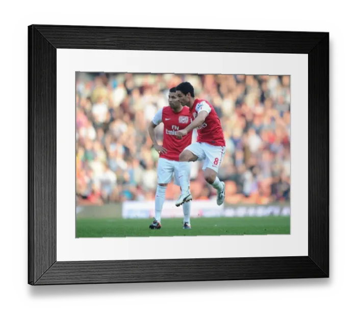 Framed Print : Arsenal vs Aston Villa: Premier League Showdown at Emirates Stadium, 2011-12 Framed Print : Arsenal vs Aston Villa: Premier League Showdown at Emirates Stadium, 2011-12