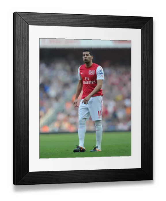 Framed Print : Arsenal vs Aston Villa: Premier League Showdown at Emirates Stadium (2011-12)