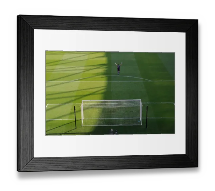 Framed Print : Arsenal vs Aston Villa: Premier League Showdown at Emirates Stadium (2011-12)