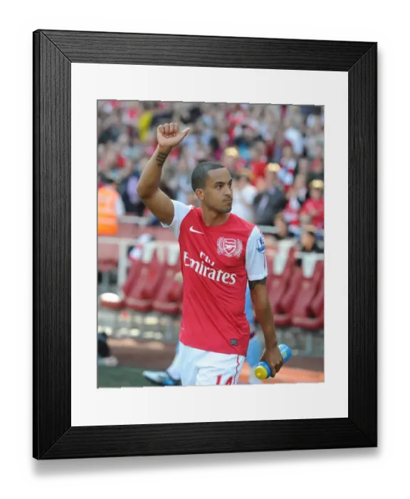 Framed Print : Arsenal vs Aston Villa: Premier League Showdown at Emirates Stadium (2011-12)