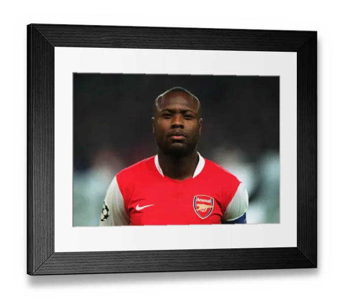 Framed Print : Arsenal's Gallas Shines: 7-0 Crush of Slavia Prague in Champions League Group H Framed Print : Arsenal's Gallas Shines: 7-0 Crush of Slavia Prague in Champions League Group H
