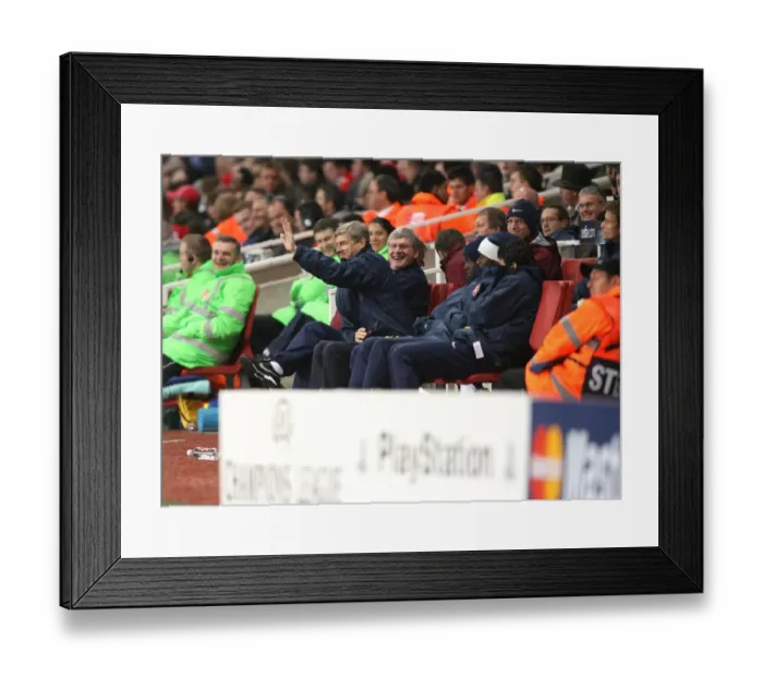 Framed Print : Arsene Wenger the Arsenal Manager