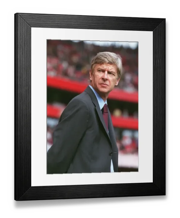 Framed Print : Arsene Wenger: Focused Before Arsenal's 3:2 Victory Over Sunderland, Barclays Premier League, Emirates Stadium, 2007 Framed Print : Arsene Wenger: Focused Before Arsenal's 3:2 Victory Over Sunderland, Barclays Premier League, Emirates Stadium, 2007