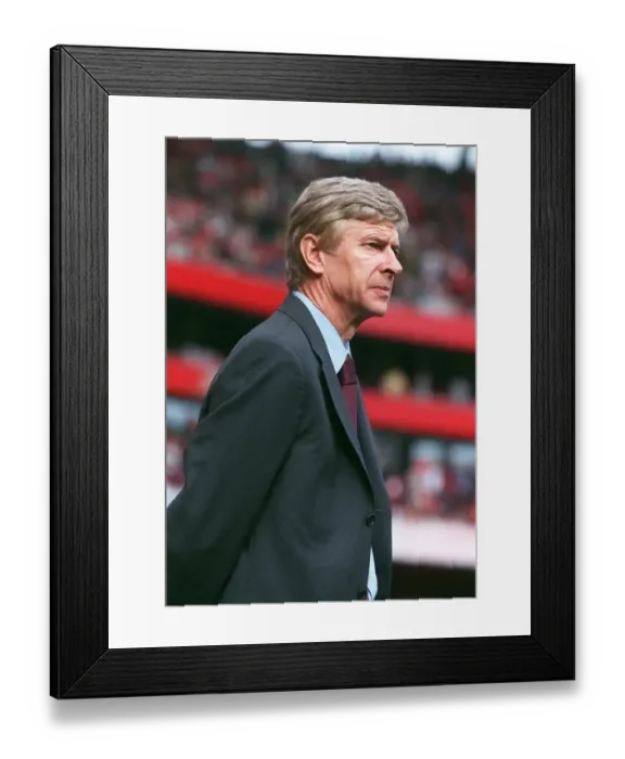 Framed Print : Arsene Wenger the Arsenal Manager before the match