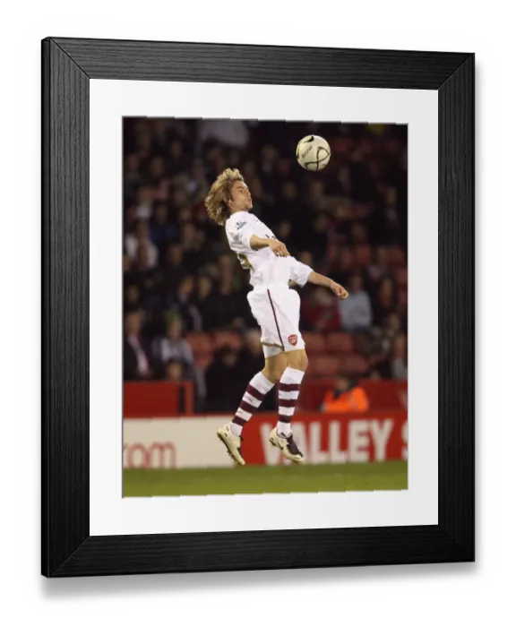 Framed Print : Henri Lansbury (Arsenal)