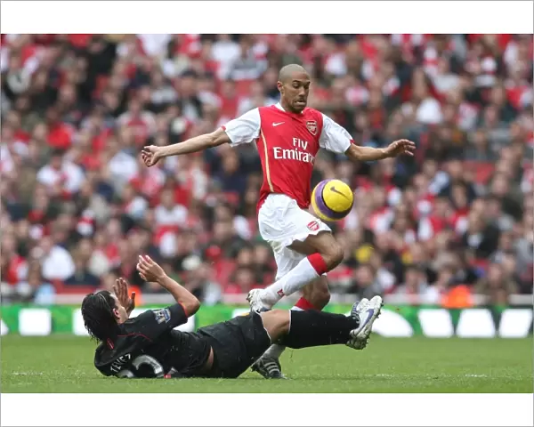 Gael Clichy (Arsenal) Carlos Tevez (Manchester United)