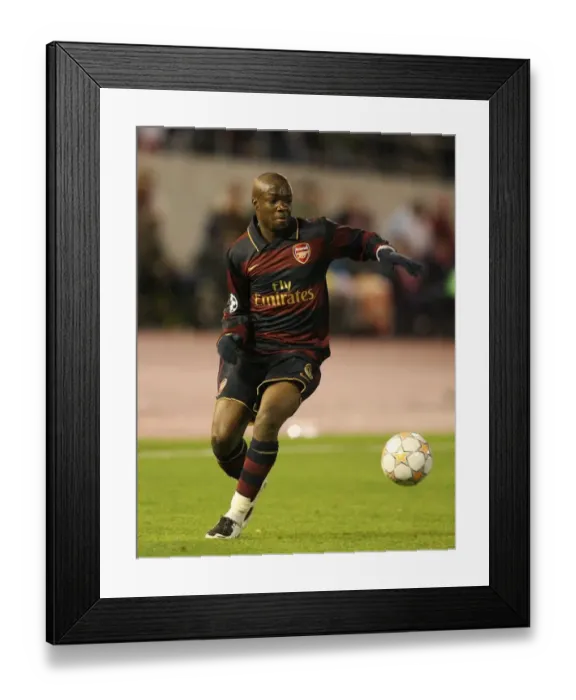 Framed Print : Lassana Diarra's Unbeatable Performance: Arsenal Holds Slavia Prague Scoreless in UEFA Champions League Group H Framed Print : Lassana Diarra's Unbeatable Performance: Arsenal Holds Slavia Prague Scoreless in UEFA Champions League Group H
