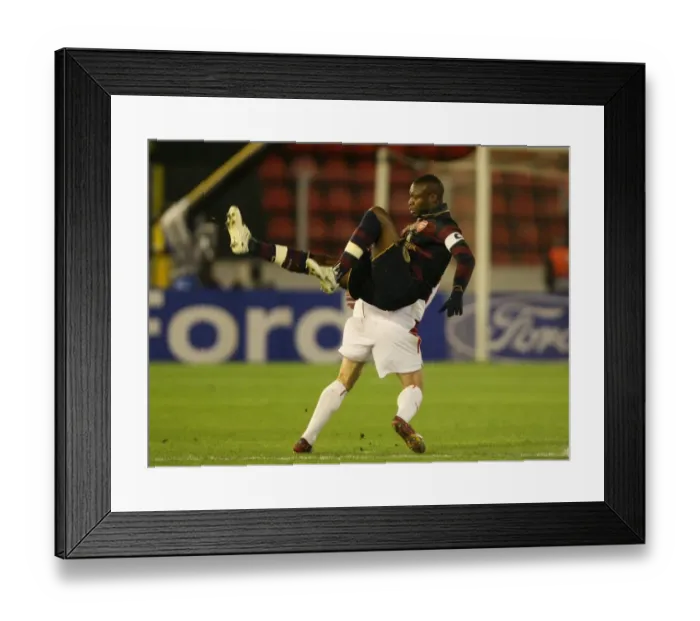 Framed Print : William Gallas Unyielding Performance: Arsenal Holds Slavia Prague in UEFA Champions League Stalemate, 2007 Framed Print : William Gallas Unyielding Performance: Arsenal Holds Slavia Prague in UEFA Champions League Stalemate, 2007