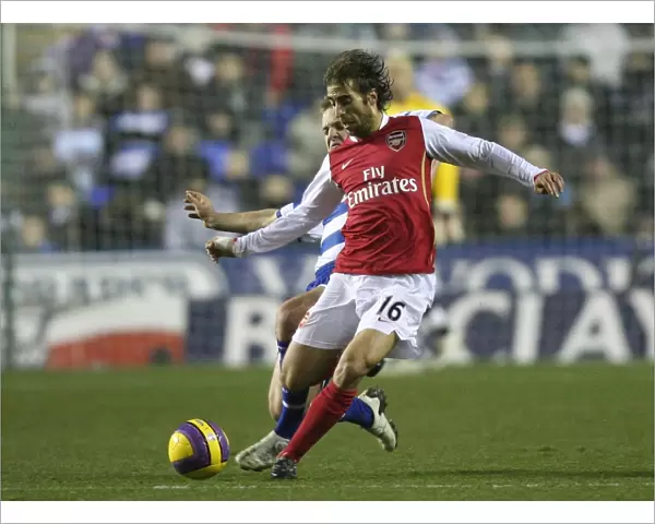 Mathieu Flamini (Arsenal) Bobby Convey (Reading)