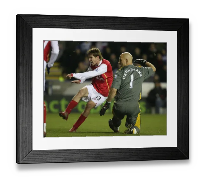 Framed Print : Alex Hleb Scores the Decisive Goal: Arsenal Leads 3-1 against Reading, Barclays Premier League, 2007 Framed Print : Alex Hleb Scores the Decisive Goal: Arsenal Leads 3-1 against Reading, Barclays Premier League, 2007