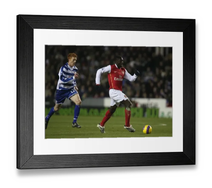 Framed Print : Kolo Toure (Arsenal) David Kitson (Reading)