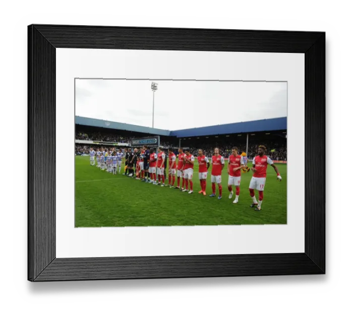 Framed Print : Arsenal vs. Queens Park Rangers: Premier League Showdown (2011-2012) Framed Print : Arsenal vs. Queens Park Rangers: Premier League Showdown (2011-2012)