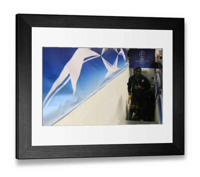 Framed Print : Arsenal's Triumph: Kolo Toure's Leading Role in the 3-1 Champions League Victory over Sevilla, 2007 Framed Print : Arsenal's Triumph: Kolo Toure's Leading Role in the 3-1 Champions League Victory over Sevilla, 2007