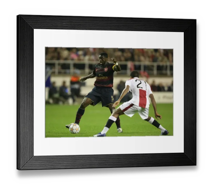 Framed Print : Kolo Toure (Arsenal) Seydou Keita (Seville) Framed Print : Kolo Toure (Arsenal) Seydou Keita (Seville)