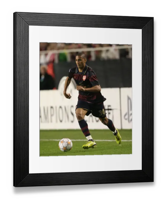 Framed Print : Armand Traore in Action: Arsenal's Win Against Sevilla, UEFA Champions League 2007 Framed Print : Armand Traore in Action: Arsenal's Win Against Sevilla, UEFA Champions League 2007