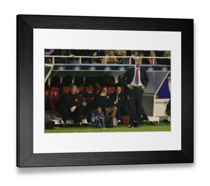 Framed Print : Arsenal manager Arsene Wenger Framed Print : Arsenal manager Arsene Wenger