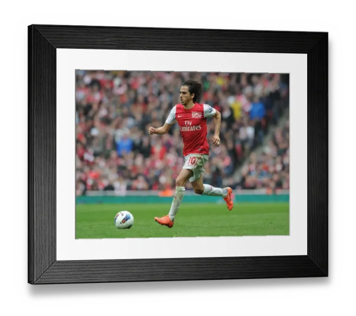Framed Print : Arsenal vs Manchester City: Yossi Benayoun in Action, Premier League 2011-12 Framed Print : Arsenal vs Manchester City: Yossi Benayoun in Action, Premier League 2011-12