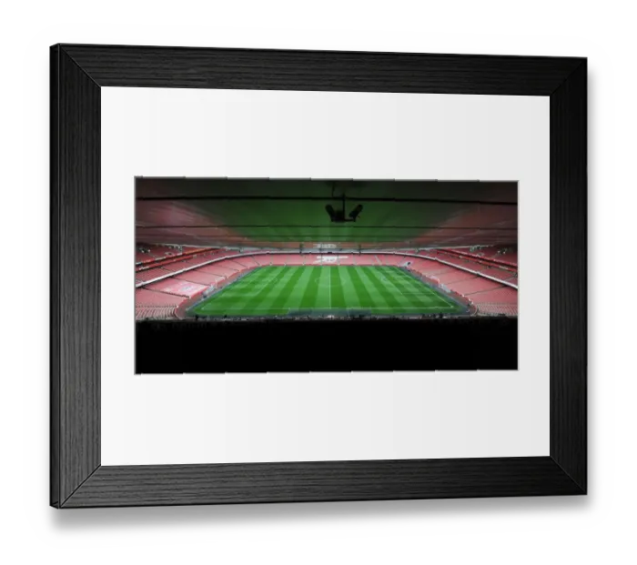 Framed Print : Emirates Stadium: Arsenal vs Manchester City, Premier League Showdown