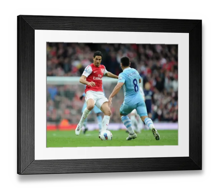 Framed Print : Mikel Arteta Steals the Ball, Scores the Goal: Arsenal's 1-0 Victory over Manchester City Framed Print : Mikel Arteta Steals the Ball, Scores the Goal: Arsenal's 1-0 Victory over Manchester City